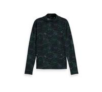 Scotch & Soda All Over Printed Mockneck Long Sleeved Shirt Feather Bottle Talla: XL | Manga larga Outlet | Mujer |