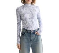 Scotch & Soda All Over Printed Slim-fit LS T-Shirt, Camiseta, Mujer, Dancer Lavender, L