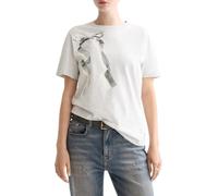 Scotch & Soda Artwork Regular Fit T-Shirt Camiseta, Gris Claro Melange U051, XS para Mujer