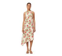 Scotch & Soda Asymmetric Dress Whitecap Gray Allover Floral Talla: XS | Vestidos Midi Outlet | Mujer | Gris
