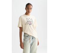 Scotch & Soda Basquiat Washed Artwork T-shirt Eggnog Talla: L | Camisetas de Seda Outlet | Mujer
