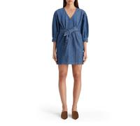 Scotch & Soda Belted V - Neck Washed Denim Dress Washed Indigo Talla: 40 | Mini Vestidos Outlet | Mujer | Azul