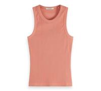 Scotch & Soda Bib Racer Tank Top, Camiseta sin Mangas, Mujer, Clay Pink, S