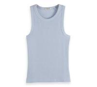 Scotch & Soda Bib Racer Tank Top, Camiseta sin Mangas, Mujer, Shirting Blue, S