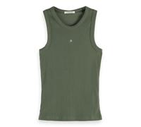 Scotch & Soda Bib Racer Tank Top, Camiseta sin Mangas, Mujer, Thyme, S