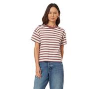 Scotch & Soda Boxy Crop Tee Rose Brown/sugar Swizzle Talla: XS | Camisetas de Seda Outlet | Mujer | Rosa