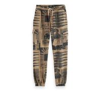 Scotch & Soda Boy All-over Printed Cargo Sweatpants Art Dept Collage Plaza Talla: 8 | Pantalones Outlet | Unisex