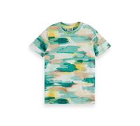 Scotch & Soda Boy Regular-fit Allover Printed T-shirt Free Spirit Camo Talla: 4 | Camisetas Outlet | kids |