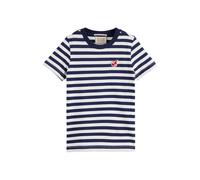 Scotch & Soda Boys Core - The Free Spirit Peace Bird Striped T-shirt Navy/ Talla: 12 | Camisetas Outlet | kids | Azul