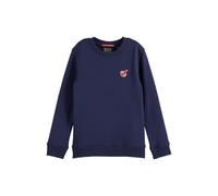 Scotch & Soda Boys Core - The Free Spirit Peace Bird Sweatshirt Navy Talla: 10 | Chalecos Outlet | kids | Azul