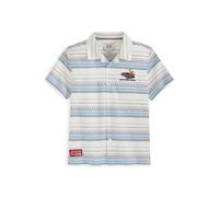 Scotch & Soda Boys Dobby Camp Shirt Grey/grey Talla: M | Camisas Outlet | Unisex | Gris