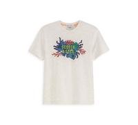 Scotch & Soda Boys S&s Graphic Tee Ivory Talla: L | Camisetas Outlet | kids | Blanco