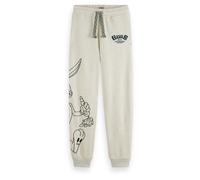 Scotch & Soda Bugs Bunny - Sweatpants With Placement Embroidery Off White Talla: XS | Pantalones deportivos Outlet | Unisex | Blanco