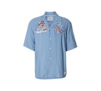 SCOTCH & SODA Camisa 'The 40th Annive' azul claro / amarillo / borgoña / blanco S azul claro / amarillo / borgoña / blanco