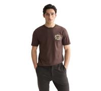 Scotch & Soda Camiseta con Ilustraciones en el Pecho Izquierdo