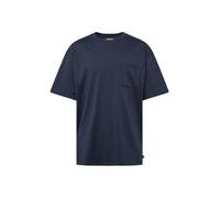 Scotch & Soda 3 Crosses Pocket Loose-Fit T-Shirt, Camiseta Hombre, Night, M