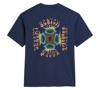 Scotch&Soda Camiseta Hombre - Front & Back Obra de Arte Camiseta,Relaxed Fit