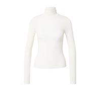 Scotch & Soda Roll up Neck LS T-Shirt, Camiseta Mujer, Off White, XS