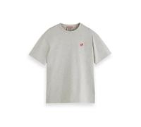 Scotch & Soda Camiseta para Hombre The Free Spirit Peace Bird, Melange de Avena, M