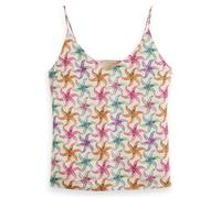 Scotch & Soda Camisole Woven Front Jersey Back Starfish Talla: S | Camisetas de tirantes Outlet | Mujer |