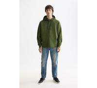 Scotch & Soda Core - 3 Crosses Hoodie Khaki Talla: XL | Sudaderas con Capucha Outlet | Hombre | Marrón