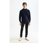 Scotch & Soda Core - Dropped Shoulder Mock Neck Pullover Night Talla: XXL | Jerséis Outlet | Hombre | Negro