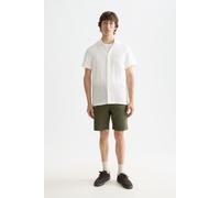 Scotch & Soda Core Linen Shirt Off White Talla: L | Camisas Casuales Outlet | Hombre | Blanco