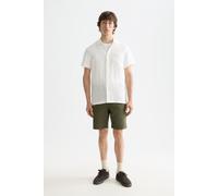 Scotch & Soda Core Linen Shirt Off White Talla: S | Camisas de Trabajo Outlet | Hombre | Blanco