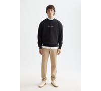 Scotch & Soda Core - Logo Front Chest Sweatshirt Black Talla: S | Jerséis Outlet | Hombre | Negro
