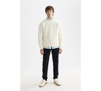Scotch & Soda Core - Logo Front Chest Sweatshirt Off White Talla: S | Jerséis Outlet | Hombre | Blanco