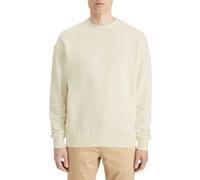 Scotch & Soda Core-Logo Front Chest Sweatshirt Sudadera, Off White, XXL para Hombre