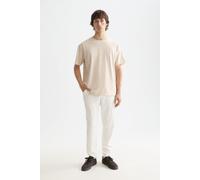Scotch & Soda Core - Warren - Cotton/ Linen Twill Jogger Off White Talla: W32L32 | Pantalones Outlet | Hombre | Blanco