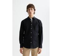 Scotch & Soda Cotton Poplin Slim-fit Shirt Black Talla: XXL | Camisas de Trabajo Outlet | Hombre | Negro