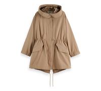 Scotch & Soda Cotton Washed Parka Desert Sand Talla: S | Parkas Outlet | Mujer | Marrón