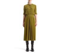 Scotch & Soda Crepe Midi Dress With Chest Pockets Olive Talla: 34 | Vestidos Midi Outlet | Mujer | Verde