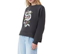 Scotch & Soda Crew Neck Sweatshirt Black Sand Talla: L | Manga Larga Outlet | Mujer | Negro
