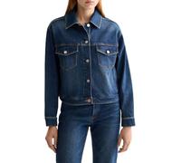 Scotch & Soda Cropped Denim Jacket 750 Year Celebration Chaqueta Vaquera, Let It Rain V466, S para Mujer
