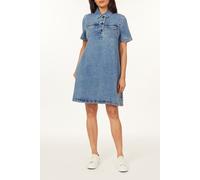Scotch & Soda Denim Polo Dress Beverly Hills Talla: XL | Blusón Outlet | Mujer