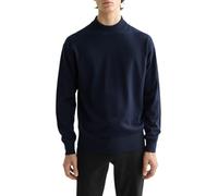 Scotch & Soda Dropped Shoulder Pullover Mock Neck, Suéter Hombre, Night, L