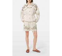 Scotch & Soda Embellished Belted Cotton Trucker Jacket Soft Ice Talla: M | Chaquetas Outlet | Mujer