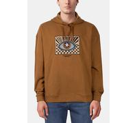 Scotch & Soda Embroidered Artwork Hoodie Golden Rust Talla: XXL | Sudaderas con capucha Outlet | Hombre | Marrón