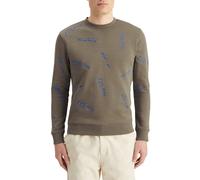 Scotch & Soda Embroidered Sweatshirt Poetry Reading Aop Talla: XL | Outlet | Hombre |