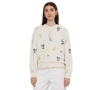 Scotch & Soda Embroidered Sweatshirt, Sudadera Mujer, Soft Ice, XL