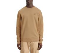 Scotch & Soda Essential Badge Logo Crewneck Sweatshirt, Sudadera, Hombre, Desert Sand, M