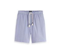 Scotch & Soda Fave - Tonal Striped Regular Fit Bermuda Shorts Languid Lave Talla: XXL | Pantalones Cortos Outlet | Hombre