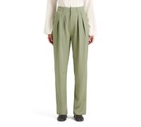 Scotch & Soda Faye Satin High Rise Relaxed Tapered Leg Washed Sage Talla: XS/32 | Pantalones Rectos Outlet | Mujer | Verde