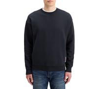 Scotch & Soda Front Back Artwork Sweatshirt Black Talla: XL | Jerséis Outlet | Hombre | Negro