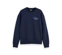 Scotch & Soda Front Back Artwork Sweatshirt Night Talla: XL | Jerséis Outlet | Hombre | Negro
