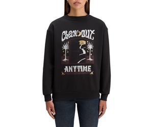 Scotch & Soda Front Back Festive Artwork Relaxed Fit Sweatshirt Evening Bl Talla: S | Sudaderas con Capucha Outlet | Mujer