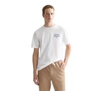Scotch & Soda Front Left Chest Artwork T-Shirt Camiseta Hombre, Bright White 101, M